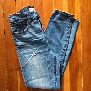 Madewell ridged skinny jeans